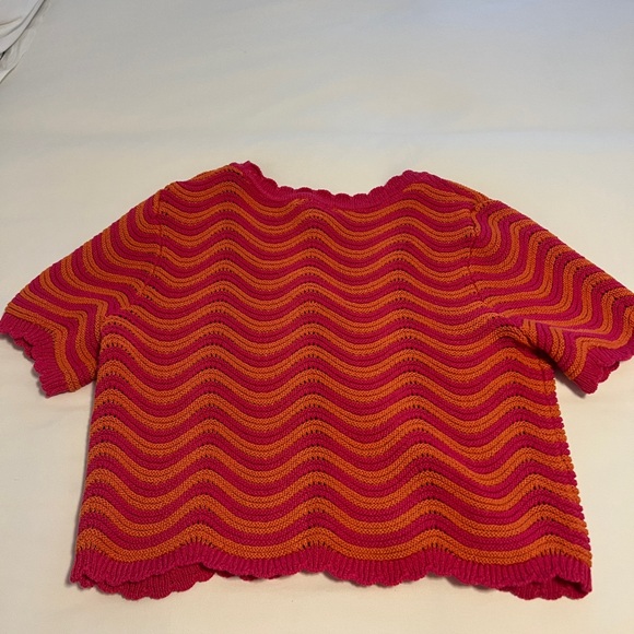 Colorful Striped Knit Cardigan - Picture 3 of 4